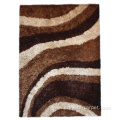 Viscose & Silk Shaggy mix with Design carpet